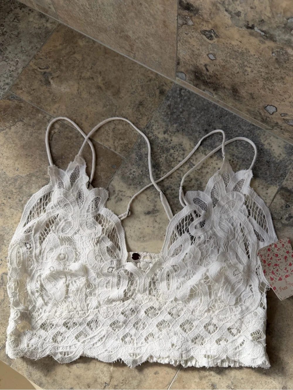 Free People delicate white
